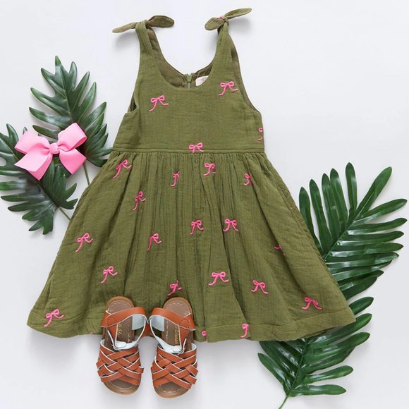 Pink Chicken Other - Pink Chicken - Taylor Dress - Olive Bows